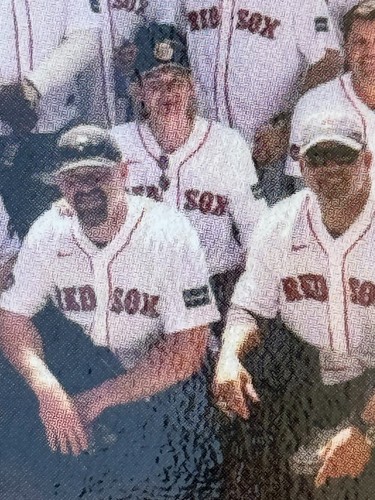 2024 Topps Now #59 Boston Red Sox 2004 World Series Reunion CARD CGC 9 Blu /49 - Foto 12 di 24
