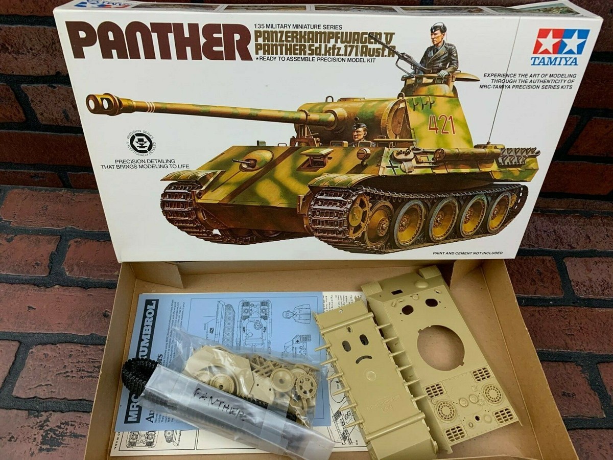 Tamiya Panzerkampfwagen V Panther タミヤ Amazon.com: Tamiya Models German Pzkfw V Panther Ausf A