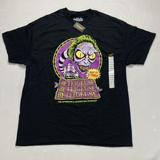 01747120 Spirit Halloween Beetlejuice Snake Serpent Graphic T Shirt Sizes Vary