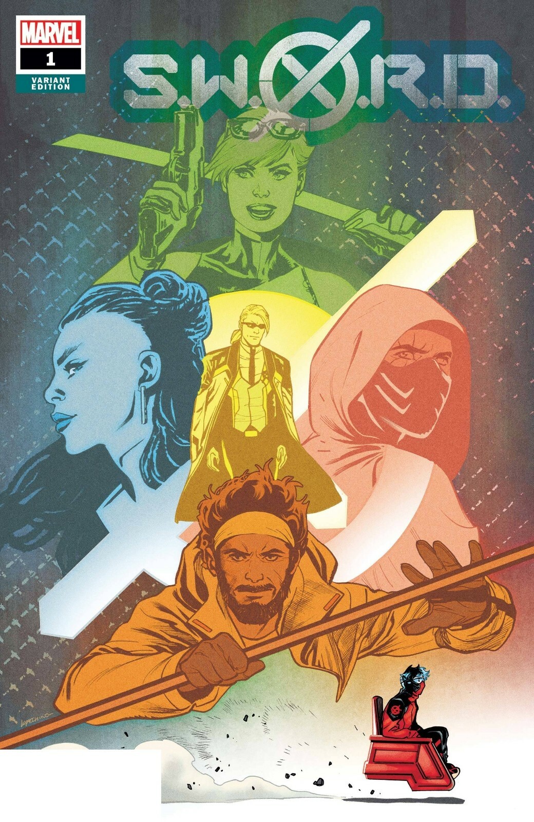 S.W.O.R.D. (2021) #1 - Lupacchino Variant - New Bagged