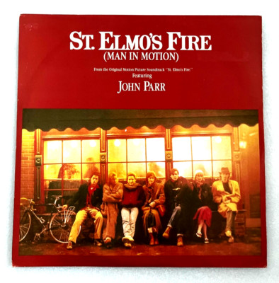 John Parr - St. Elmos Fire - Man In Motion  - First Press A145rpm Vinyl Single