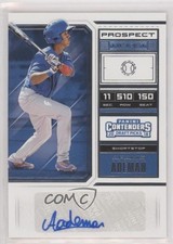 2018 Panini Contenders Draft Picks Prospect Ticket Aramis Ademan #1 Auto 0s5s