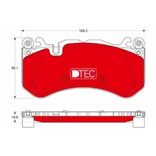 Satz Bremsbeläge Bremsklötze vorne für Mercedes AMG GT C190 R190 | 24500910 Satz Bremsbeläge Bremsklötze vorne für Mercedes AMG GT C190 R190 | 24500910