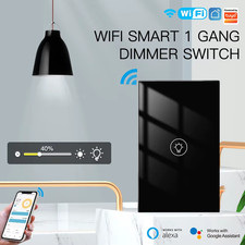 New Tuya Wifi Multi-Gang Smart Light Dimmer Switch 1/2/3 Gang Smart Life/Tuya AP