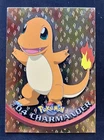 1999 Topps Pokemon TV Series 1 Charmander #4 FOIL - NM