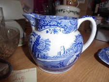 Spode Blue Italian Large jug