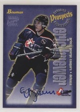 1997-98 Bowman CHL Auto Eric Brewer #153 Auto 0f6