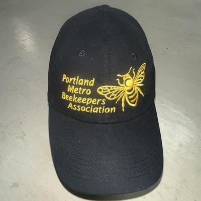 Portland Metro Beekeepers Association Hat Black Bumblebee Apiarist Apiculturist