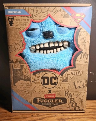 Fuggler x DC Funny Ugly Monster Superman Soft Toy 9 In. Plush