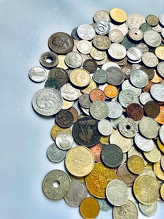 Münzen Konvolut aus Sammlung Nachlass DM Deutsches Reich Exoten Lot antik 1 4 kg