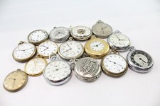Assorted Vintage Mechanical Pocket Watches UNTESTED x 15