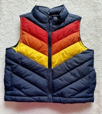 Janie and Jack San Francisco Baby Boy Rainbow Puffer Vest Size 12-18M