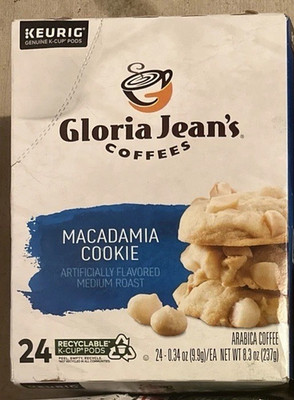 Gloria Jean's Coffee Macadamia Cookie K-Cup Pods 24 Count