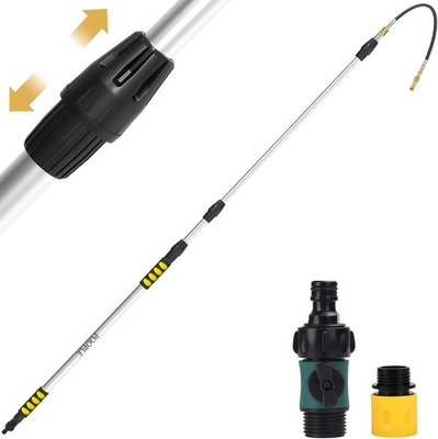 #ad 24ft Reach Gutter Cleaning Tools From The Ground 16ft Telescopic Gutter Cleaner $119.86