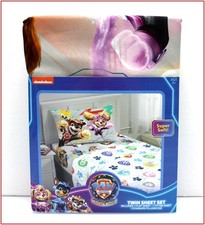 PAW PATROL The MIGHTY MOVIE Sheet Set - Skye Chase Marshall - TWIN   NEW  