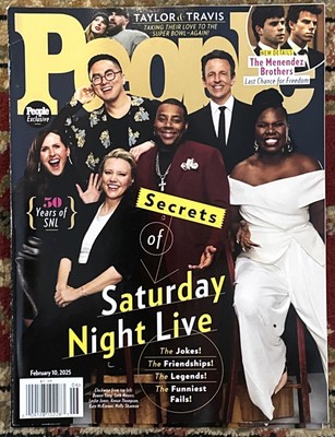 People Magazine Feb  10th 2025 Secrets of Saturday Night Live Menendez Brothers