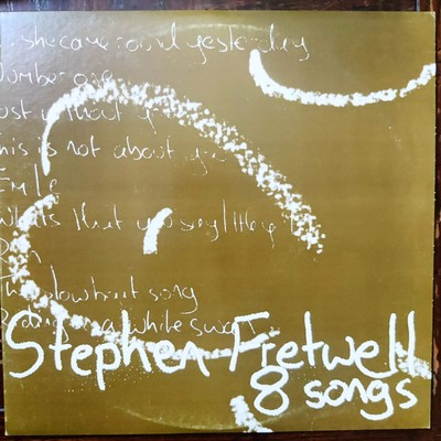 #ad #ad SUPER RARE Stephen Fretwell 8 Songs 10quot; Vinyl UK 2002 $150.00