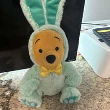 Disney Winnie the Pooh Plush Bunny Costume Stuffed Animal with Yellow Bow