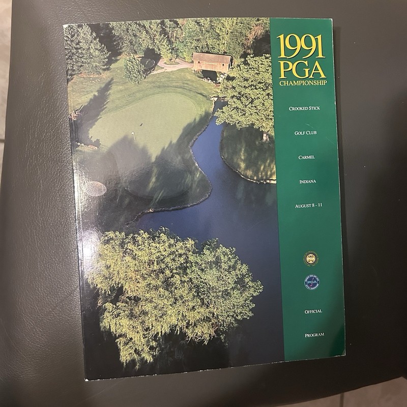 1991 PGA Championship Official Program Crooked Stick Aug 4-11