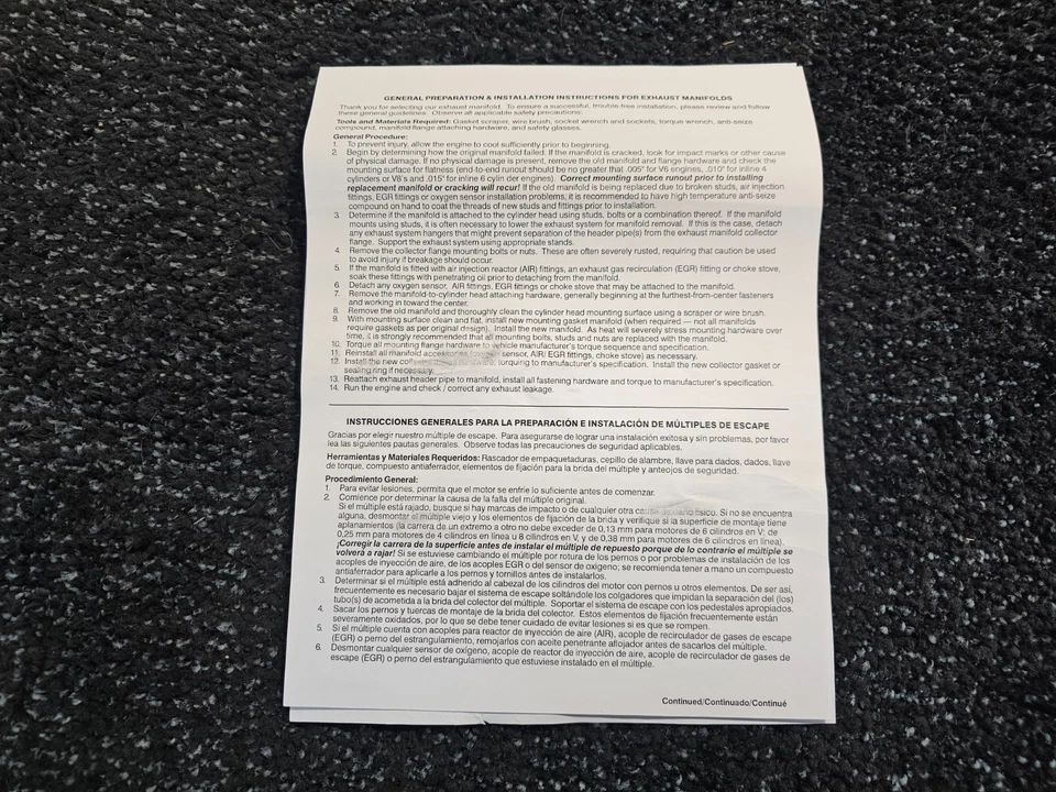 Colector de escape lateral del pasajero Dorman 674-525 para Cadillac 2002, Chevy 2003-99 Foto 3 de 4
