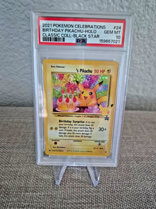 Psa 10 Birthday Pikachu | eBay