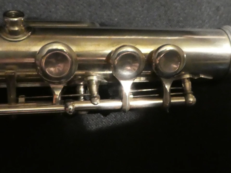 Max Mönnig Querflöte handmade Vollsilber - Bild 4 von 4