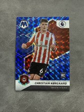 2021-22 Panini Mosaic Premier League Pink Christian Norgaard Blue/99 RC