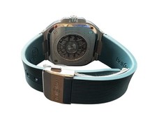 Bell & Ross BR-05 GMT Blue Steel Men's Watch Automatic Box/Papers #24680 2