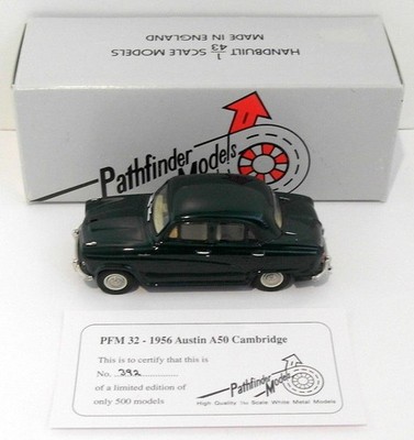 Pathfinder Models 1/43 Scale PFM32 - 1956 Austin A50 Cambridge 1 Of 500 Green #1