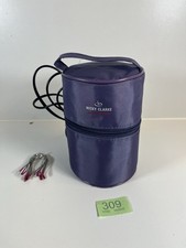 Nicky Clarke Heated Rollers Travel Case  Dual Voltage Use Home/Abroad & 11 Clips