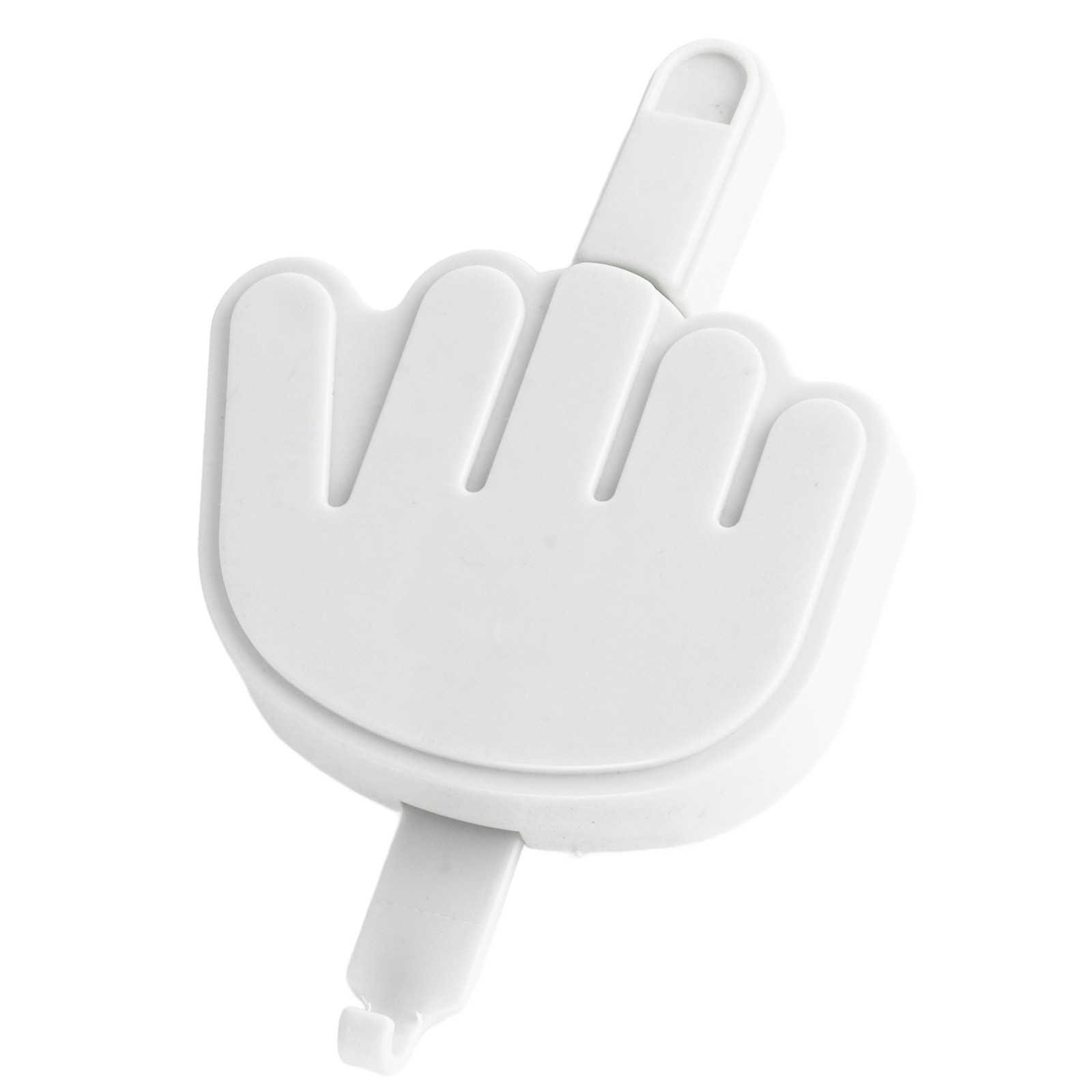 Middle Finger Key Hanger Rack Holder Retractable Middle Finger Wall Key Rack