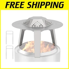 Effortless Installation Heat Deflector for Solo Stove Ranger Fire Pit Accessory