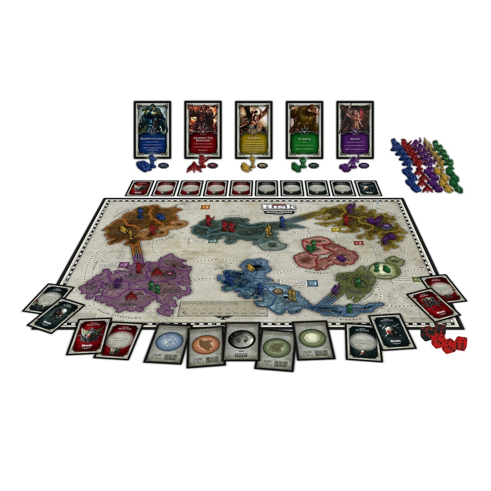 Warhammer 40K Risk Strategy Board Game - The Grimdark Game of Strategic Conquest - Image 3 of 4