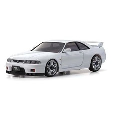 Kyosho ASC Mini-Z Body NISSAN SKYLINE GT-R V.Spec R33 White For AWD MZP468W
