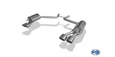 FOX Endschalldämpfer - 2x115x85 Typ 32 - Mercedes CLS C219