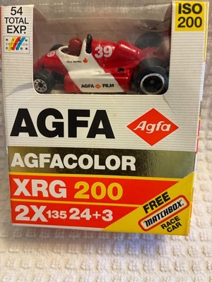 Matchbox Superfast MB65 Formula Racing Car ''AGFA'' Camera Film Promo