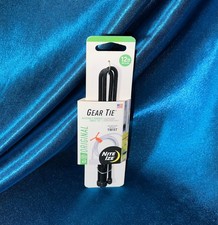 Nite Ize Gear Tie Reusable Rubber Twist Tie - 2-Pack - Original - GT12-01-2R3
