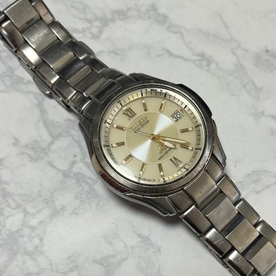 Citizen Attesa Eco-Drive Solar Analog Titanium Watch wrist 18cm/7.1in
