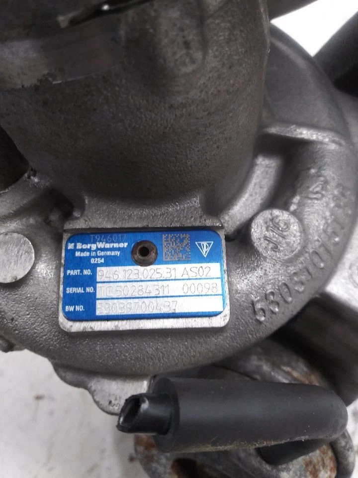 2017 porsche macan OEM 3.0L AWD right turbo charger assembly 112k fits 15-2018 Foto 4 de 4