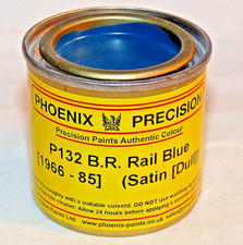 ?NEW Phoenix Paints P132 BR Rail Blue Phoenix Precision Paint Tinlet 14ml NEW