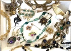 Hand Curated 21 Pc VINTAGE Antique Costume Jewelry Lot V51