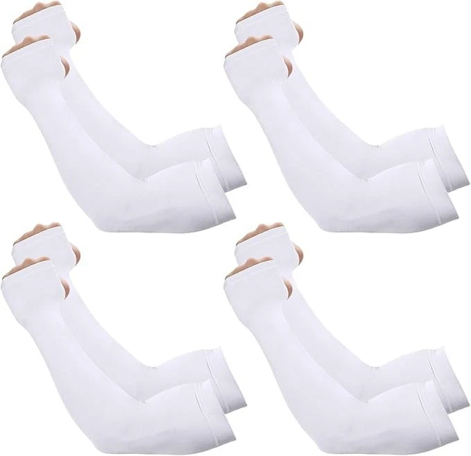 Arm Sleeves for Men Women Tattoo Cover Up UPF 50 UV SUN Protection Cool white 6
Opens in a new windo