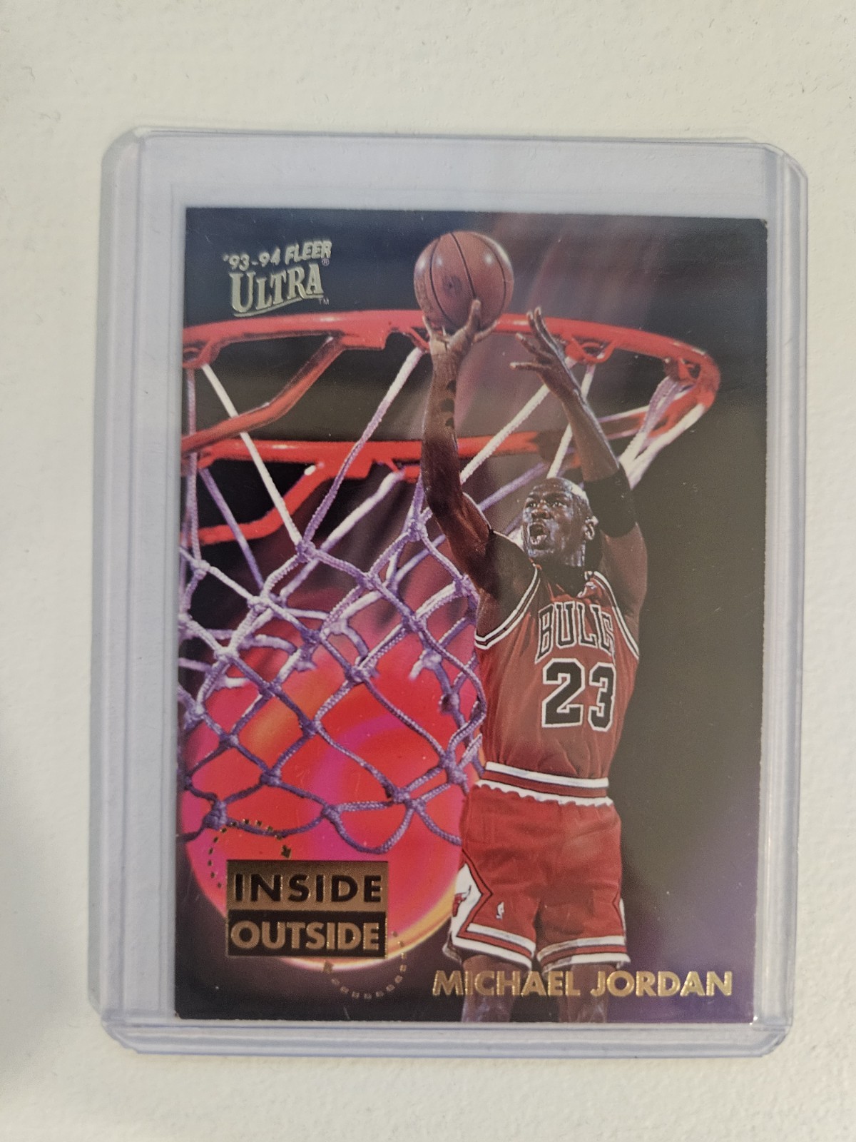 1993-94 Fleer Ultra - Inside Outside Michael Jordan #4