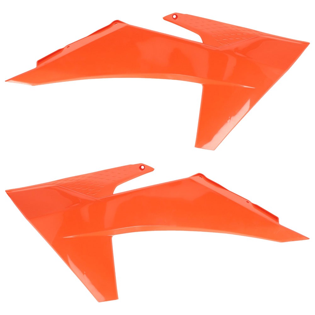 Cycra Replica Radiator Shrouds Orange For KTM 500 EXC-F Champion Edition 2025