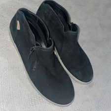 Ecco Women  s Casual Shoes Size 41 U.S. 10 M Black Leather Comfort Relaxed Party