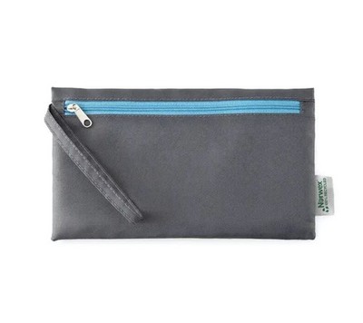 NEW NORWEX Grab-N-Go Wristlet Travel Pouch Stadium Wet Wipes Diaper Bag Grey