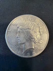 1925 Peace Silver Dollar $1 90% Silver Philadelphia Mint AU Details Cleaned Coin