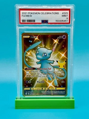 PSA 9 - 2021 Pokemon Celebrations Mew #25