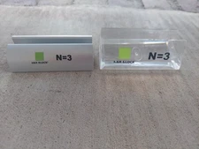 H & R Block Business Card Holder X 2