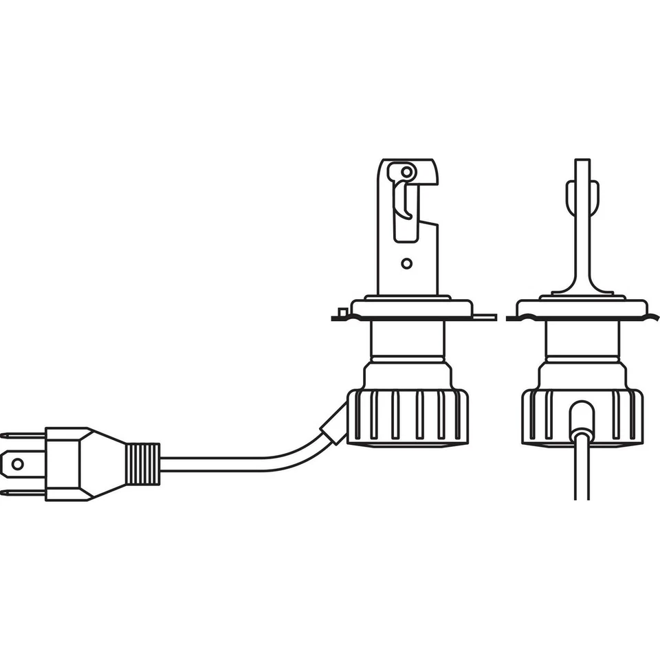 2x OSRAM NIGHT BREAKER H4 SMART LED Lampe Straßen Zulassung Nachrüstlampe StVZO - Bild 4 von 4